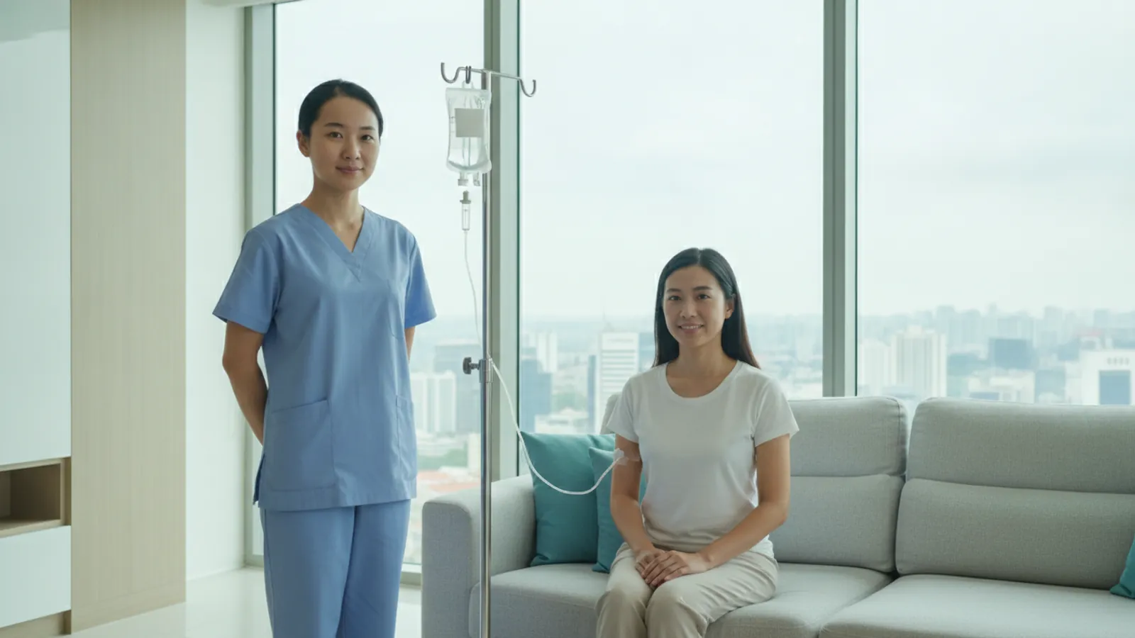 Mobile IV drip therapy in Singapore